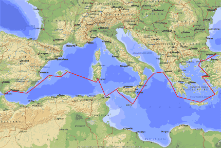 Mittelmeer Segeln