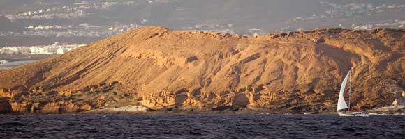 Segeln vor Teneriffa